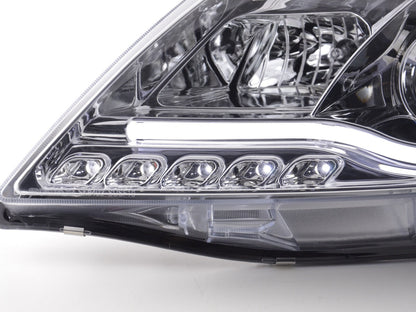 Scheinwerfer Set Daylight LED TFL-Optik Suzuki Swift Bj. 10-13 chrom