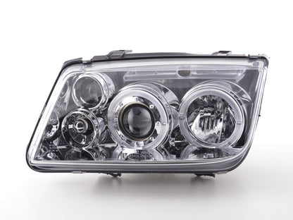 Scheinwerfer Set VW Bora Typ 1J Bj. 98-05 chrom für Rechtslenker