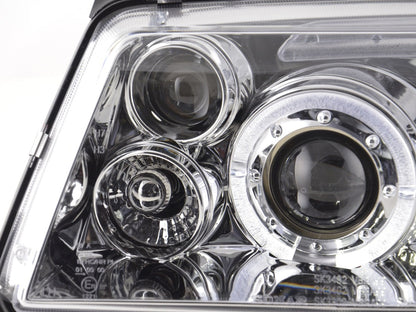 Scheinwerfer Set VW Bora Typ 1J Bj. 98-05 chrom für Rechtslenker