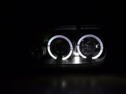 Scheinwerfer Set VW Bora Typ 1J Bj. 98-05 schwarz für Rechtslenker
