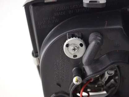 Scheinwerfer Set VW Bora Typ 1J Bj. 98-05 schwarz für Rechtslenker
