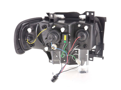 Scheinwerfer Set Daylight LED TFL-Optik VW Bus Typ T4  96-03 chrom