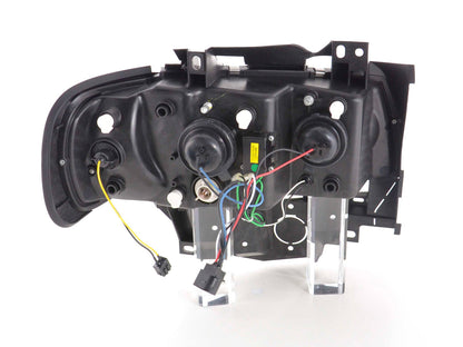 Scheinwerfer Set Daylight LED TFL-Optik VW Bus Typ T4  96-03 schwarz