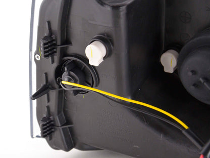 Scheinwerfer Set Daylight LED TFL-Optik VW Bus Typ T5 Bj. 03-09 chrom