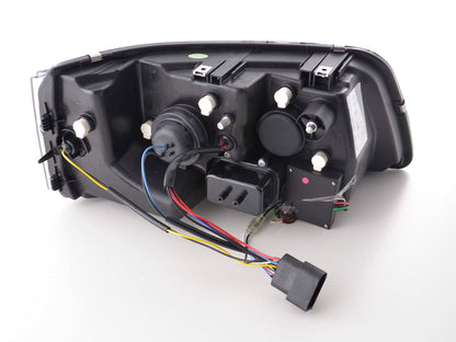 Scheinwerfer Set Daylight LED Tagfahrlicht VW Bus T5  03-09 schwarz