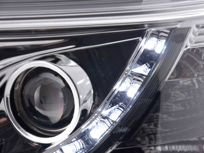 Scheinwerfer Set Daylight LED Tagfahrlicht VW Bus T5 Bj. 03-09 chrom
