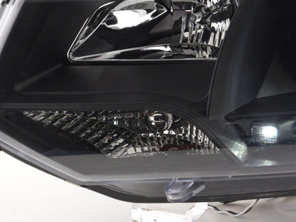 Scheinwerfer Set Daylight LED Tagfahrlicht VW Bus T5  ab 2009 schwarz