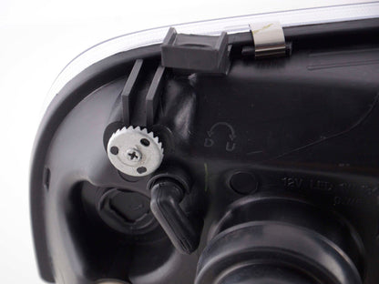 Scheinwerfer Set Daylight LED Tagfahrlicht VW Golf 3 Bj. 91-97 chrom