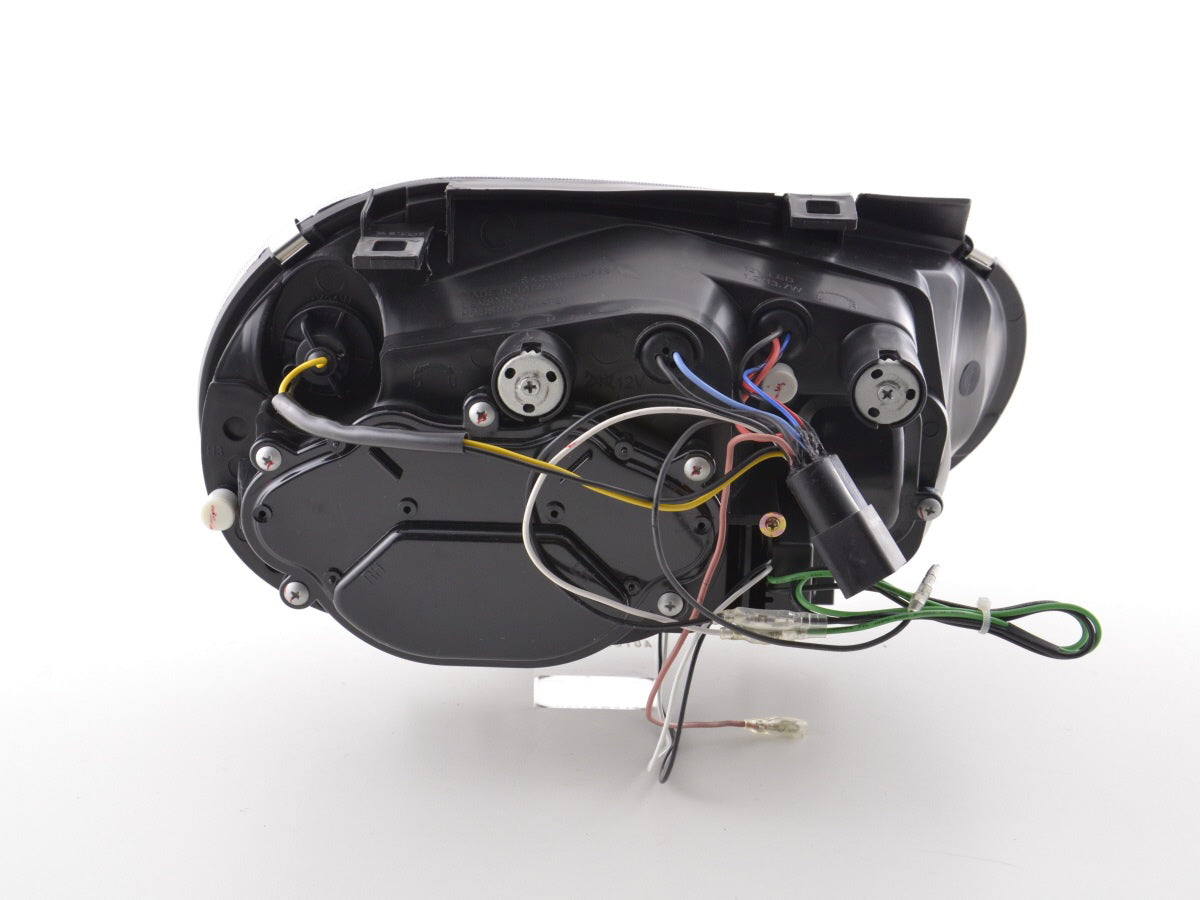 Scheinwerfer Set Daylight LED TFL-Optik VW Golf 4 Typ 1J Bj. 98-03 schwarz für Rechtslenker