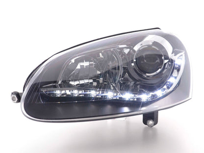 Scheinwerfer Daylight VW Golf 5 Typ 1K  03-08 schwarz