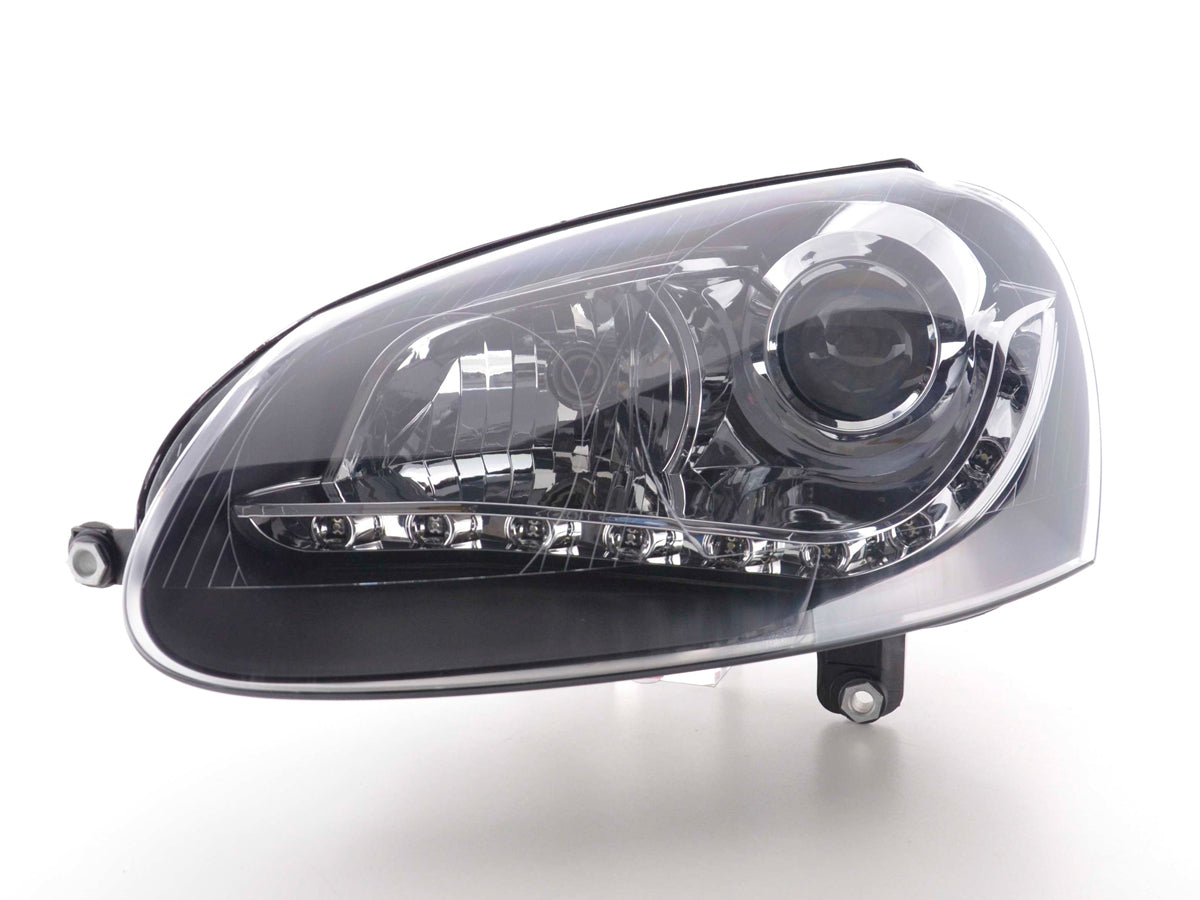 Scheinwerfer Daylight VW Golf 5 Typ 1K  03-08 schwarz
