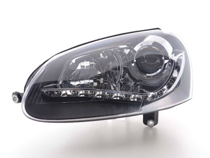 Scheinwerfer Daylight VW Golf 5 Typ 1K  03-08 schwarz