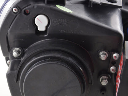 Scheinwerfer Set Daylight LED Tagfahrlicht VW Golf 6 Bj. 08-12 schwarz