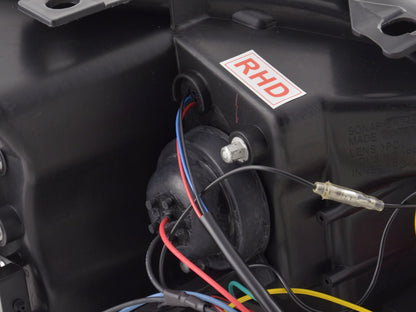 Scheinwerfer Set Daylight LED Tagfahrlicht VW Golf 6 Typ 1K Bj. 08- schwarz für Rechtslenker