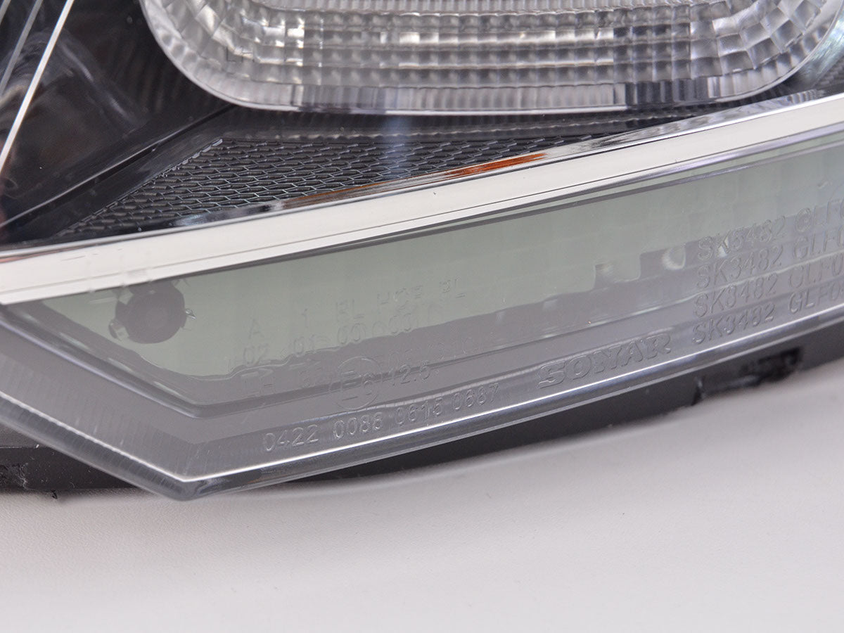 Scheinwerfer Set Daylight LED Tagfahrlicht VW Golf 6 Bj. 08-12 schwarz