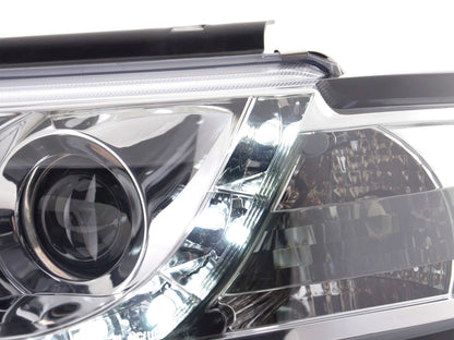 Scheinwerfer Set Daylight LED Tagfahrlicht VW Passat Typ 3B Bj. 97-00 chrom
