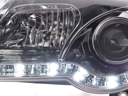 Scheinwerfer Set Daylight LED Tagfahrlicht VW Passat B6 3C chrom