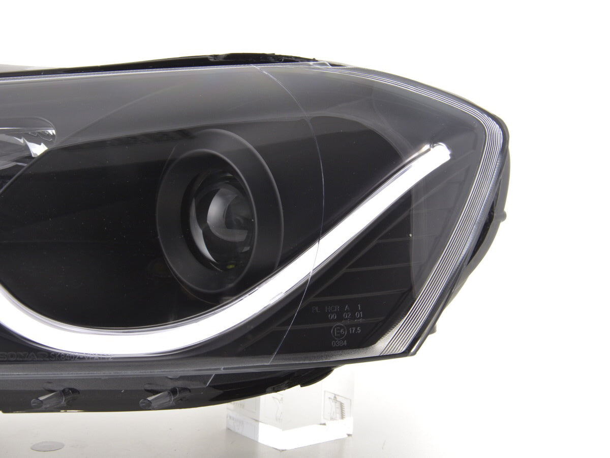 Scheinwerfer Set Daylight LED TFL-Optik VW Passat B7 3C Bj. 10- schwarz