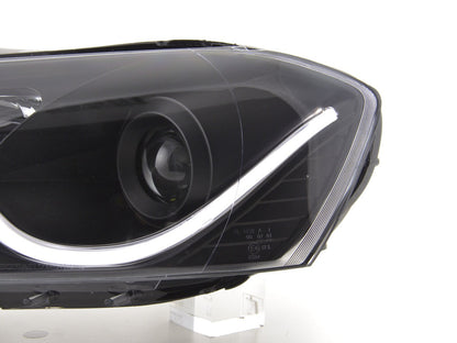Scheinwerfer Set Daylight LED TFL-Optik VW Passat B7 3C Bj. 10- schwarz