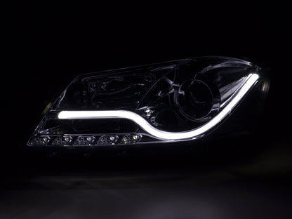 Scheinwerfer Set Daylight LED TFL-Optik VW Passat B7 3C Bj. 10- chrom