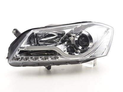Scheinwerfer Set Daylight LED TFL-Optik VW Passat B7 3C Bj. 10- chrom