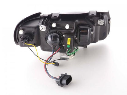 Scheinwerfer Set Daylight LED TFL-Optik VW Polo Typ 6N  94-99 chrom