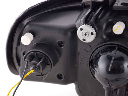 Scheinwerfer Set Daylight LED TFL-Optik VW Polo Typ 6N Bj. 94-99 schwarz