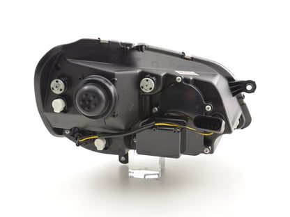 Scheinwerfer Set Daylight LED TFL-Optik VW Polo Typ 9N3  05-09 schwarz für Rechtslenker