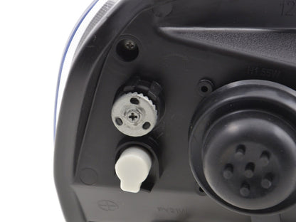 Scheinwerfer Set Daylight LED TFL-Optik VW Polo Typ 9N3  05-09 schwarz für Rechtslenker