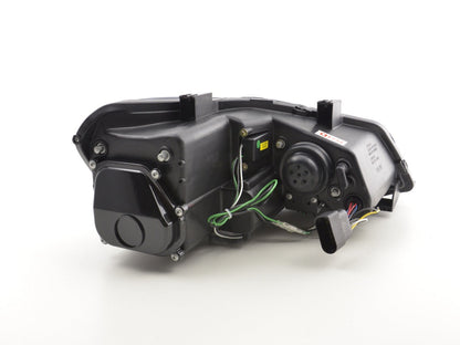 Scheinwerfer Set Daylight LED TFL-Optik VW Polo Typ 6R Bj. 2010- schwarz für Rechtslenker