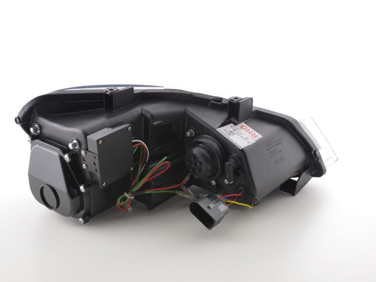 Scheinwerfer Set Daylight LED Tagfahrlicht VW Polo 6R Bj. 09- chrom für Rechtslenker