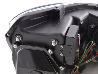 Scheinwerfer Set Daylight LED Tagfahrlicht VW Polo 6R Bj. 09- chrom für Rechtslenker