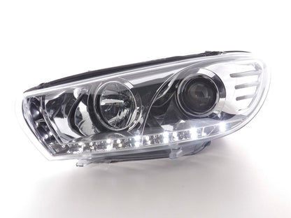Scheinwerfer Set Daylight LED TFL-Optik VW Scirocco 3 Typ 13 Bj. 08- chrom
