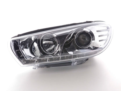 Scheinwerfer Set Daylight LED TFL-Optik VW Scirocco 3 Typ 13 Bj. 08- chrom