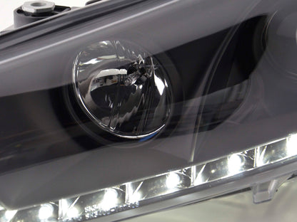 Scheinwerfer Set Daylight LED Tagfahrlicht VW Scirocco 3 Typ 13 schwarz