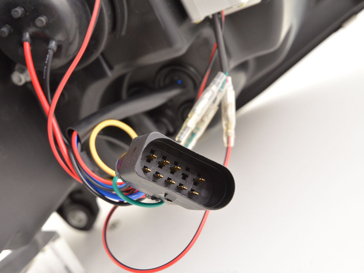 Scheinwerfer Set Daylight LED Tagfahrlicht VW Bus T6 Bj. ab 2015 schwarz