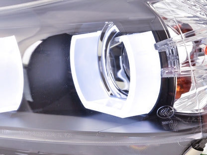 Scheinwerfer Set Xenon Daylight LED TFL-Optik BMW 3er E90/E91 Bj. 05-08 schwarz