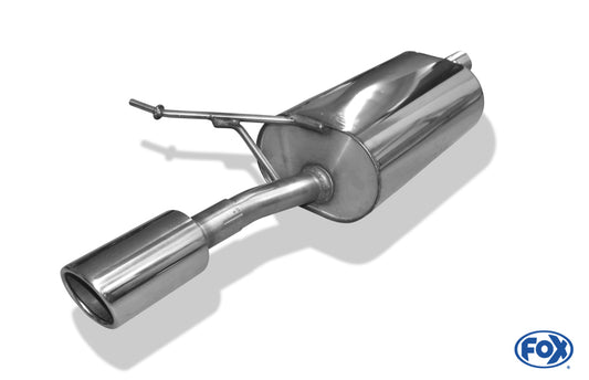 Dacia Duster 4x2 - Frontantrieb Endschalldämpfer - 1x90 Typ 16