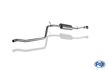 Dacia Duster 4x2 - Frontantrieb Vorschalldämpfer