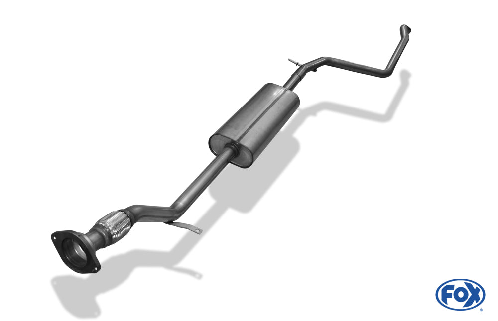 Dacia Duster 4x2 - Frontantrieb Vorschalldämpfer