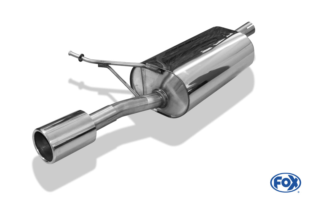 Dacia Duster 4x2 - Frontantrieb Endschalldämpfer - 1x90 Typ 12