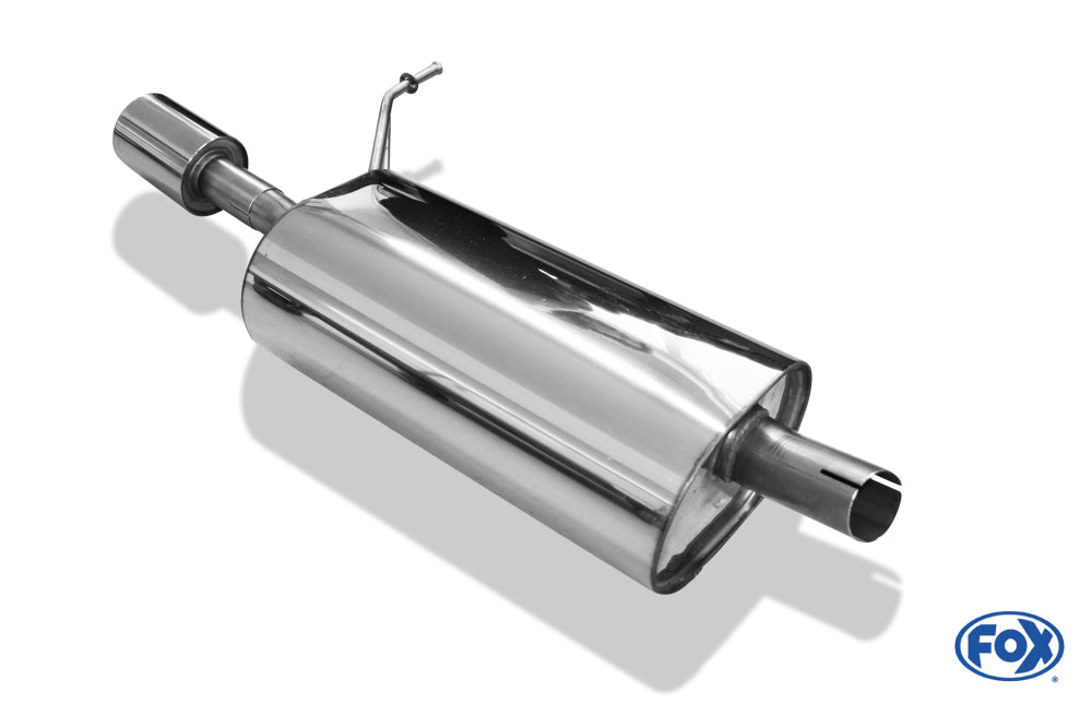 Dacia Duster 4x2 - Frontantrieb Endschalldämpfer - 1x90 Typ 12