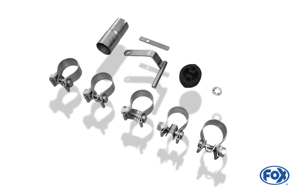 Dacia Duster 4x2 - Frontantrieb Endschalldämpfer rechts/links - 1x90 Typ 16 rechts/links