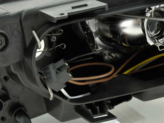 Scheinwerfer Audi A4 Typ B5  95-99 schwarz