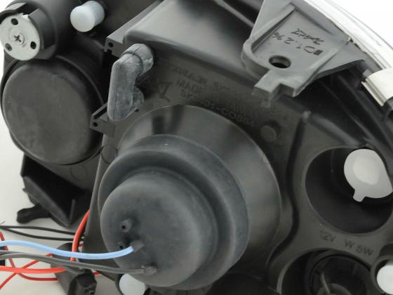 Scheinwerfer Set Opel Corsa B Bj. 94-00 schwarz