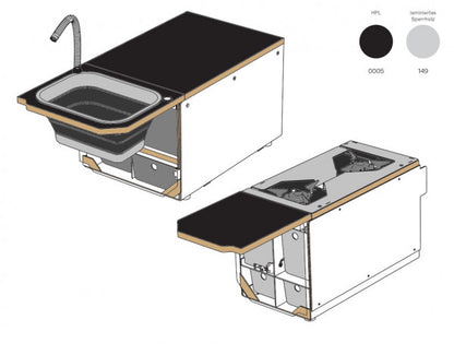 Irmscher Jeep Wrangler Küchenmodul