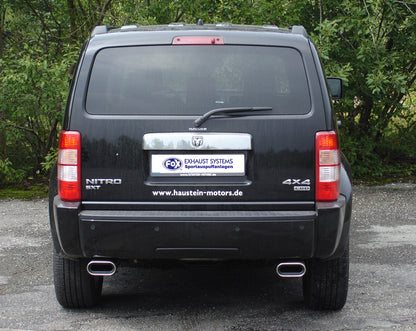 Dodge Nitro Endrohrsystem rechts/links - 160x80 Typ 53 rechts/links