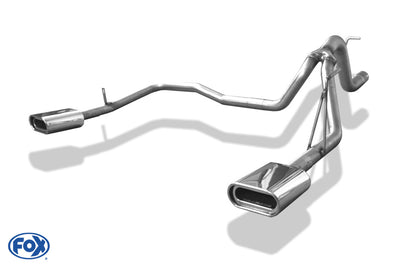 Dodge Nitro Endrohrsystem rechts/links - 160x80 Typ 53 rechts/links