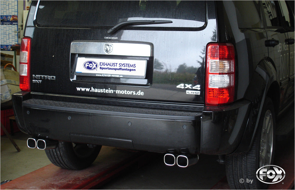 Dodge Nitro Endrohrsystem rechts/links - 2x78x75 Typ 70 rechts/links