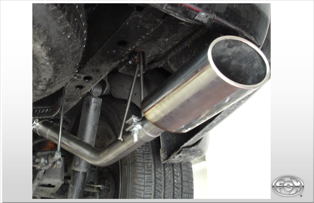 Dodge Nitro Endrohrsystem einseitig rechts - 140x90 Typ 32